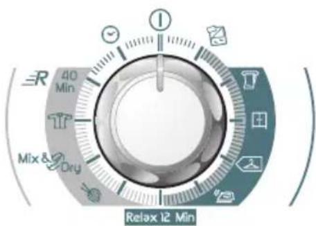 HOOVER DYH 9913NA2XS - AUSWÄHLEN DES PROGRAMMS - 1