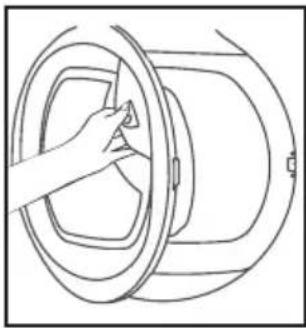 HOOVER DYH 9913NA2XS - Odpiranje Vrat - 1