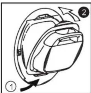 HOOVER DYH 9913NA2XS - Sådan Aftages Beholderen - 2