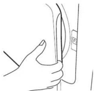 HOOVER HNV 380SY - Porte et filtré - 1