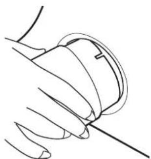 HOOVER HNV 380SY - Installation of the Discharge Hose - 2