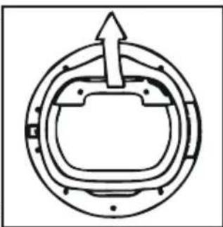 HOOVER DNC D813BXS - Entfernen des Behalters - 1
