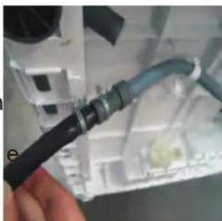 HOOVER DNC D813BXS - Applicera Slangen på Följande Satt: - 3