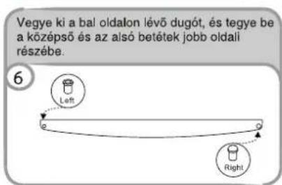 HOOVER HUP 200 - AZ AJTOK NYITASI IRANYANAK MEGVÁLTOZTATASA - 6