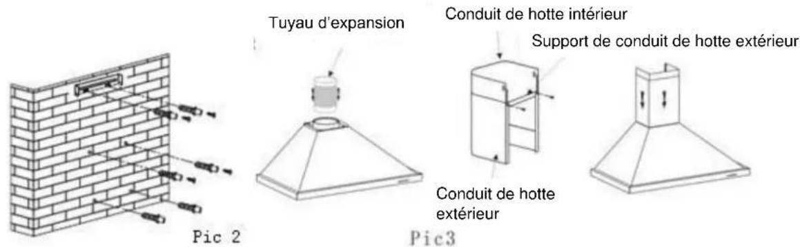 HOOVER HHP970001LX - INSTALLATION (ÉVACUATION EXTERNE) - 4