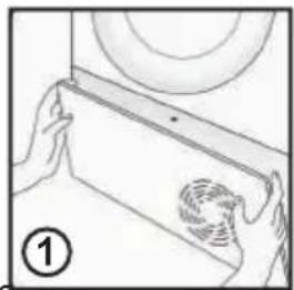HOOVER DX H11A2TCEXMS - Para limpiar el filtro del condensador - 1