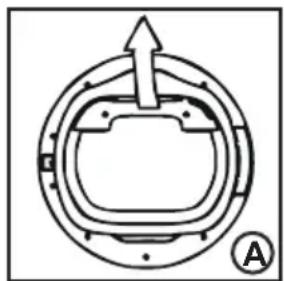 HOOVER DX H11A2TCEXMS - Pour retirer le réservoir d'eau de la porte - 1