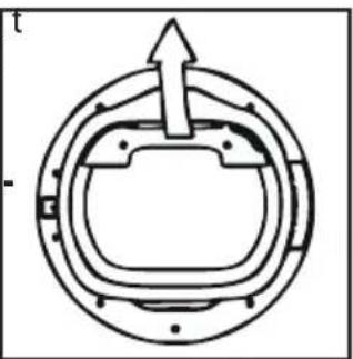 HOOVER DMC D1013BXS - Sådan Aftages Beholderen - 1