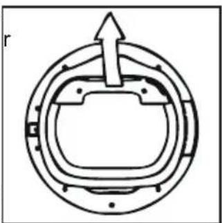 HOOVER DMC D1013BXS - To Remove the Container - 1