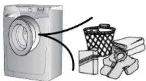 HOOVER VHD 166 I86S - Putting detergent in machine - 1
