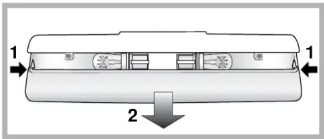 INDESIT SAN 300 S (FR) - Sustituir la bombilla - 1
