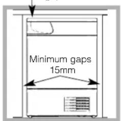 INDESIT ISL 79 CS (EX) - Where to put your dryer - 1