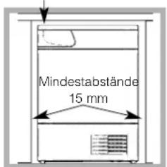 INDESIT ISL 79 CS (EX) - Aufstellung des Wäschetrockners - 1
