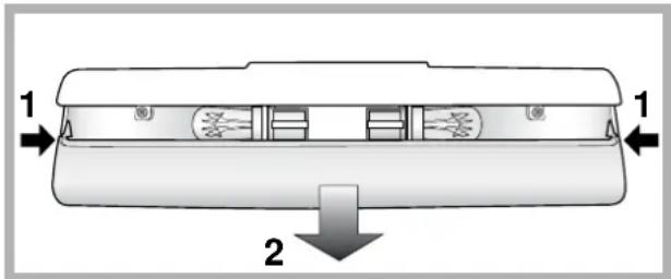 INDESIT BAAN 13 VS (FR) - Sostituire la lampadina - 1
