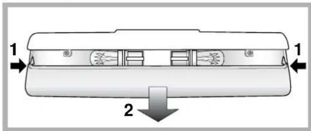 INDESIT BAAN 13 VS (FR) - Substituição da lampada - 1