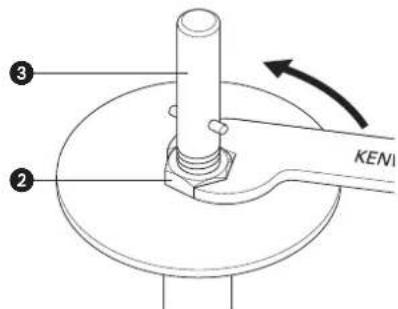 KENWOOD KMM021 - como instalar e utiliser o resguardo contra salpicos - 2