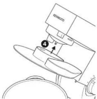 KENWOOD KMM021 - como instalar e utiliser o resguardo contra salpicos - 3