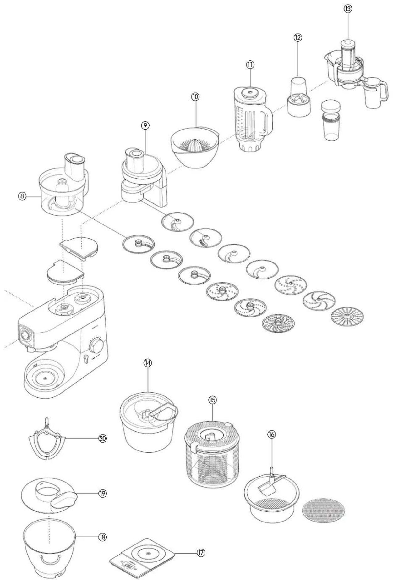 KENWOOD KMM021 - A csatlakoztathato tartozékok - 3