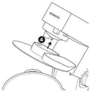 KENWOOD KMM021 - a védőfedél felszerelése és használata - 1