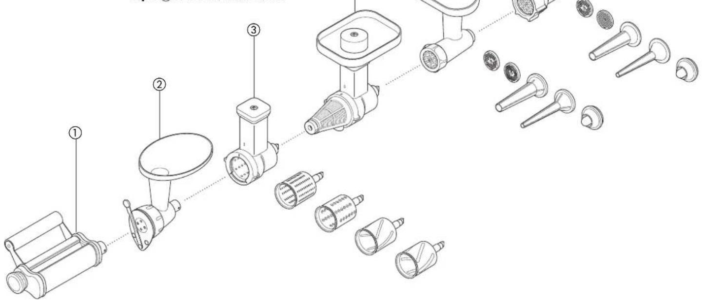KENWOOD KMM021 - cortador de alimentos - 1