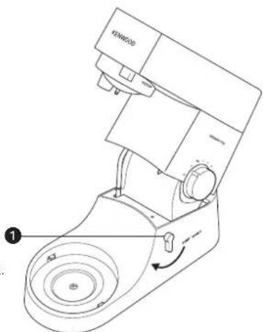 KENWOOD KMM021 - velocità selezionabili ① - 1