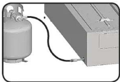 Napoleon GPFL48MHP - Cylinder Retaining Bracket - 2