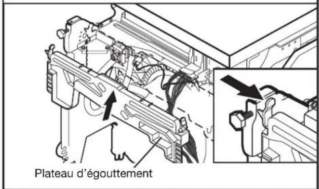 KITCHENAID KDTM404KBS - 10a. Enlever le plateau d'écoulement - 1