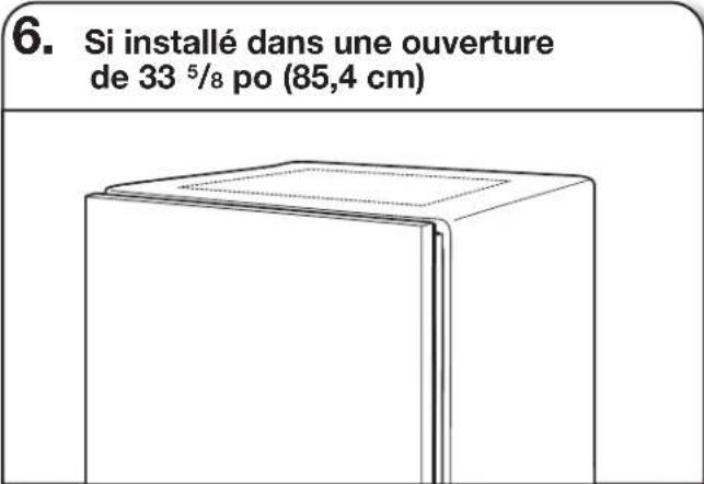 KITCHENAID KDTM404KBS - INSTALLER LA BARRIERE ANTI-HUMIDITE EN OPTION - RECOMMANDEE POUR LES COMPTOIRS EN BOIS - 3