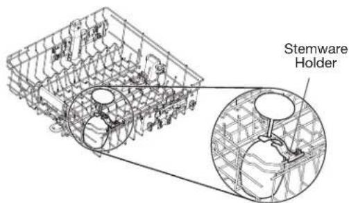 KITCHENAID KDTM404KBS - Stemware Holder - 1