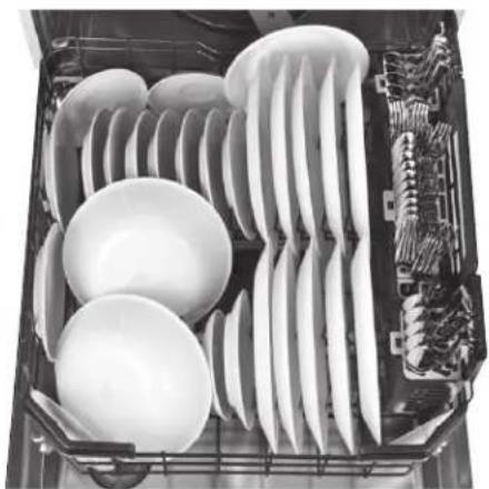 GE CDT875M5NS5 - couverts - Panier inférieur - 3