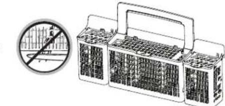 GE CDT875M5NS5 - Jets de lavage en profondeur pour argenterie (certains modèles) - 1