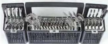 GE CDT845P4NW2 - Deep Clean Silverware Jets (on some models) - 5