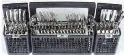 GE CDT845P4NW2 - Deep Clean Silverware Jets (on some models) - 6