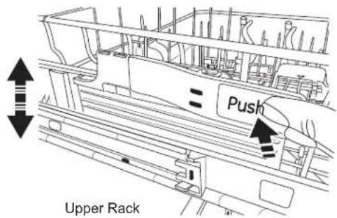 Push Upper Rack