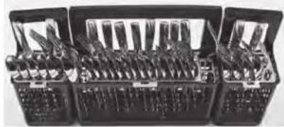 GE CDT845P4NW2 - Chorros de Agua para la Limpieza Profunda de Utensilios de Plata (en algunos modelos) - 4