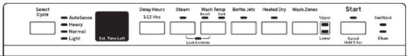 GE CDT845P4NW2 - Comment démarrer - 2