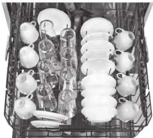 GE CDT845P4NW2 - Place Settings - Upper Rack - 1