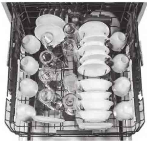 GE CDT845P4NW2 - Place Settings - Upper Rack - 2