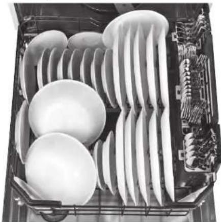 GE CDT845P4NW2 - couverts - Panier inférieur - 3