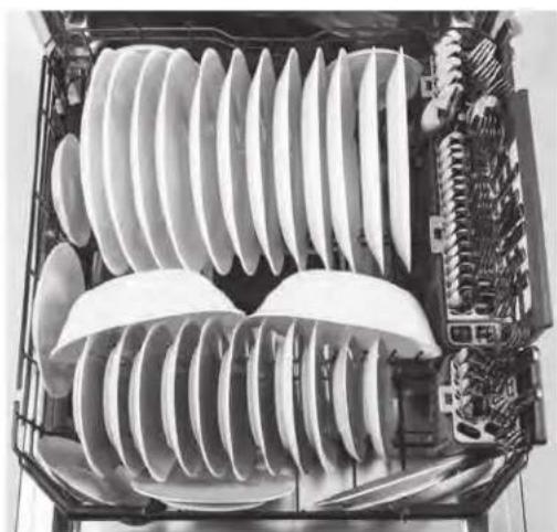 GE CDT845P4NW2 - couverts - Panier inférieur - 2