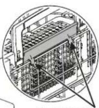 GE CDT845P4NW2 - Jets de lavage en profondeur pour argenterie (on some models) - 3