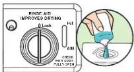 JENN-AIR JDTSS246GS - Add rinse aid - 2