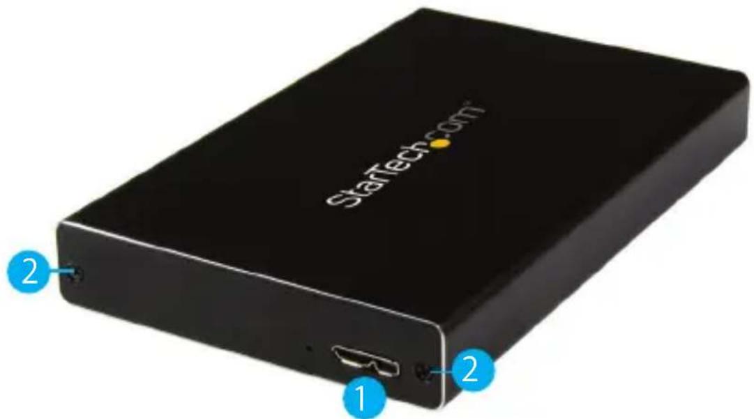 StarTech.com UNI251BMU33 - フロントビュー - 1