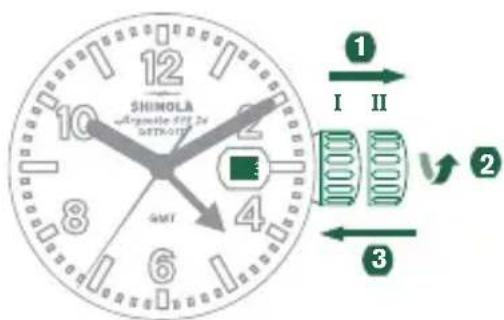 Shinola The Birdy - 设置日期 - 3