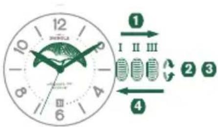 Shinola The Birdy - 设置月相 - 1
