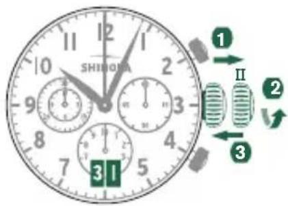 Shinola The Birdy - CONFIGURACION DE LA FECHA - 1