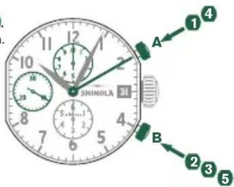 Shinola The Birdy - MESURE du temps intermédiaire ou à intervalles - 1