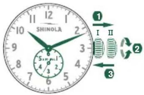 Shinola The Birdy - CONFIGURACION DE LA HORA - 1