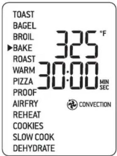 BREVILLE the Smart Oven Air BOV900 - FONCTION BAKE (CUIRE) - 1