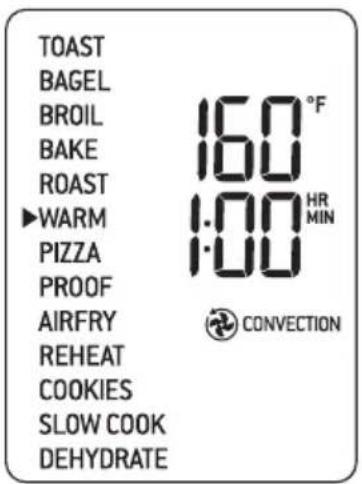 BREVILLE the Smart Oven Air BOV900 - FUNCIÓN WARM (CALENTAR) - 1